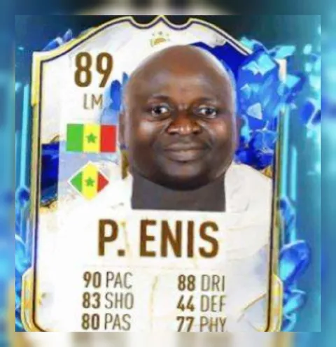 P. ENIS FIFA Player Card