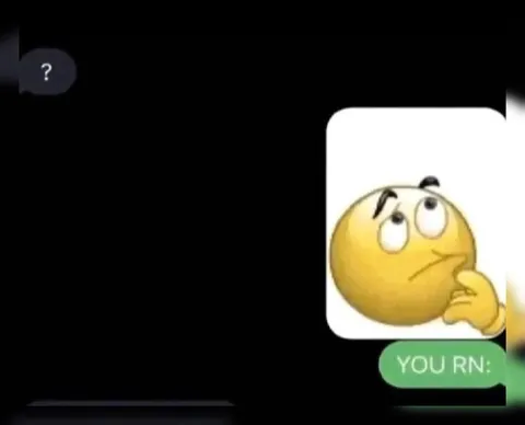 You Right Now Thinking Emoji