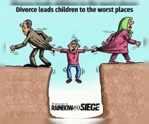 Divorce Leads Children to the Worst Places