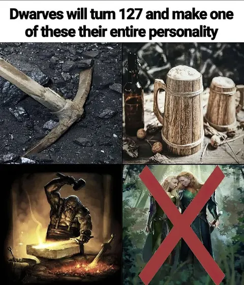 Dwarves Entire Personality