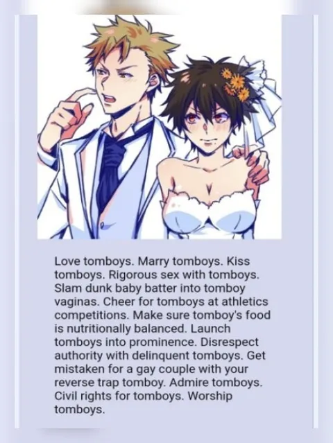Love Tomboys Marry Tomboys