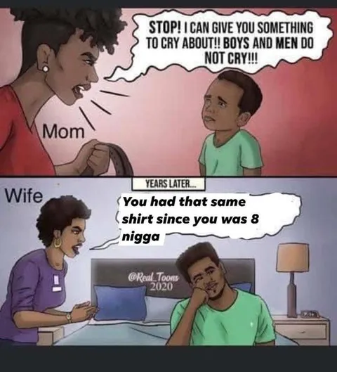 Boys and Men Do Not Cry