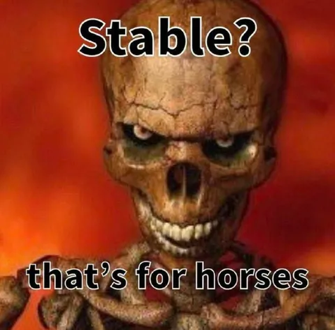 Stable? That's for Horses