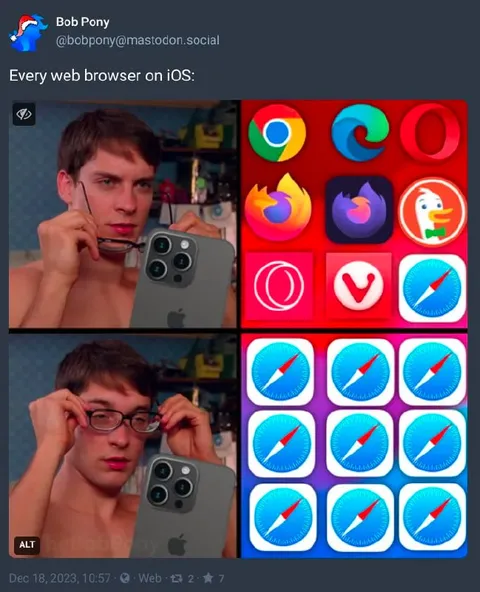 Every iOS Browser Is Safari