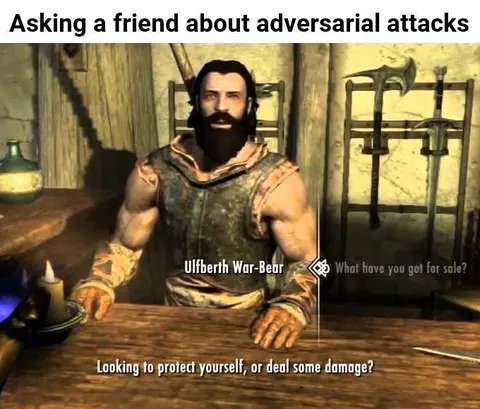 Asking a Friend About Adversarial Attacks