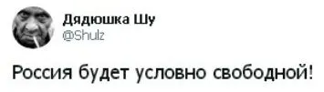 Россия будет условно свободной