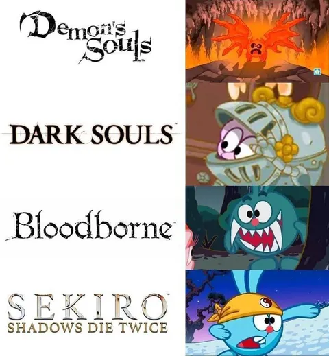 Souls Games Get Cartoon Reactions
