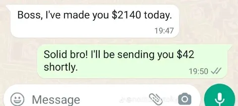 Boss Keeps the Commission