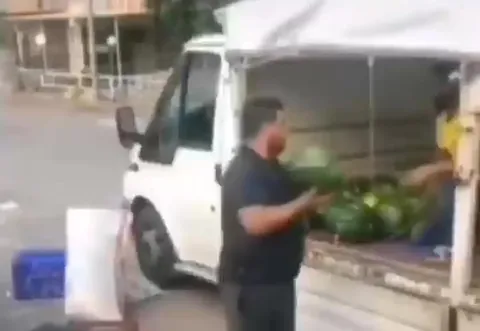 Арбузный удар под музыку
