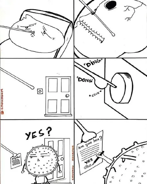 Taco Answers the Door
