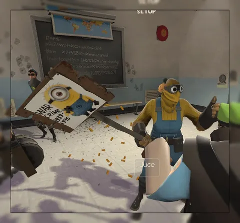 Minion war crime sign