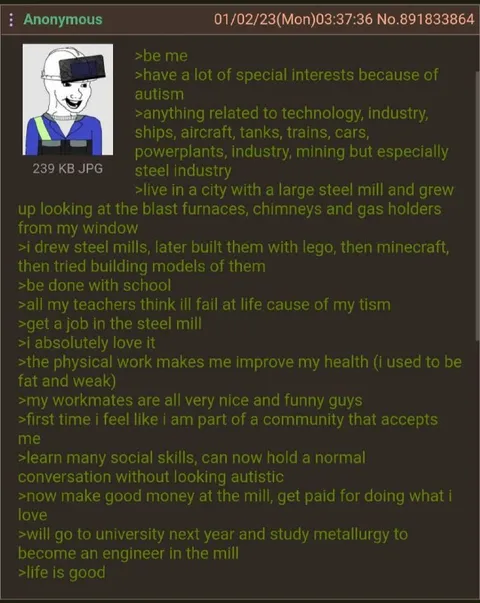 Autistic Steel Mill Dream