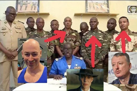 Таинственные люди среди военных
