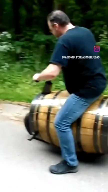 Бочка на пердыжной тяге