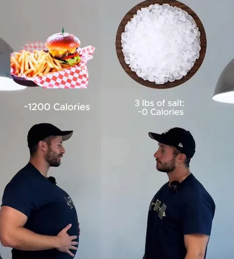 Three Pounds of Salt Has Zero Calories