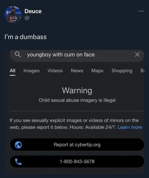 Dumbass Illegal Search
