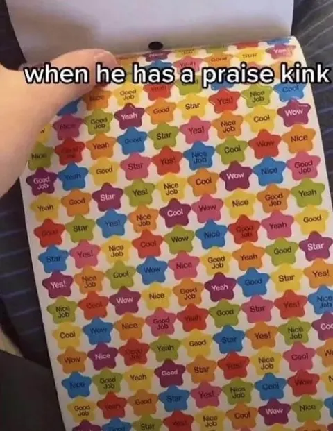Praise Kink Sticker Sheet