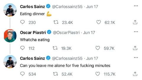 Carlos Sainz Wants Five Minutes Alone