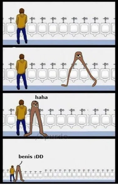 Giant Penis at the Urinals