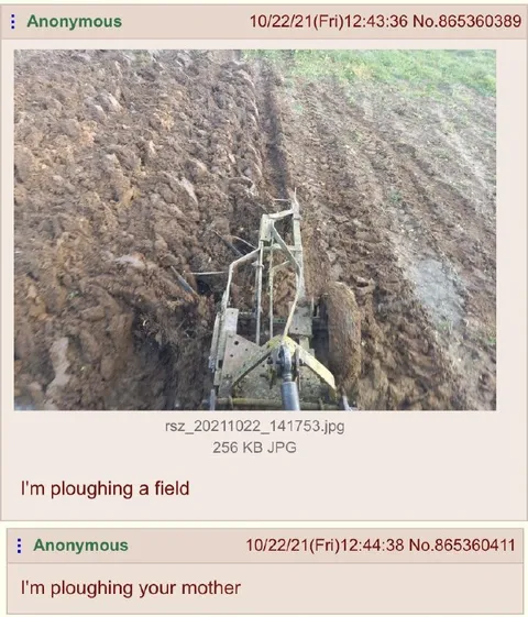 Ploughing Your Mother