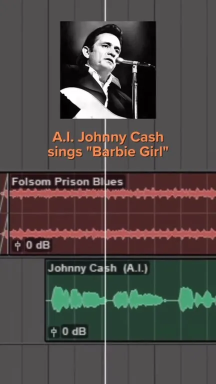 AI Johnny Cash Sings Barbie Girl