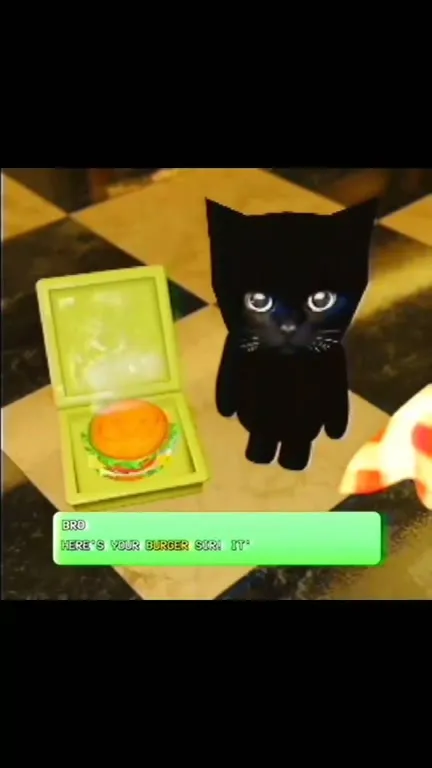 Black Cat Wants a Bite