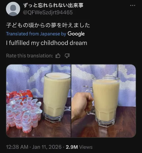 子どもの頃の夢を叶えた