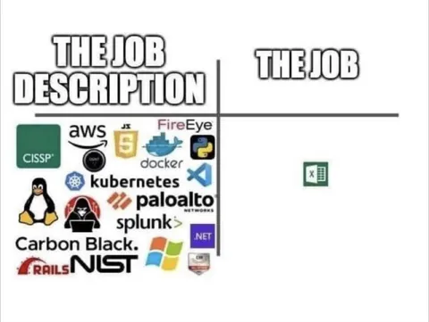 Job Description vs The Job