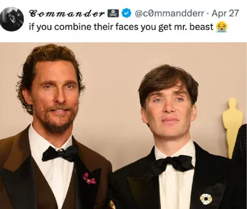 Combined Faces Make Mr. Beast
