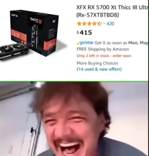 GPU Prices Make Him Cry