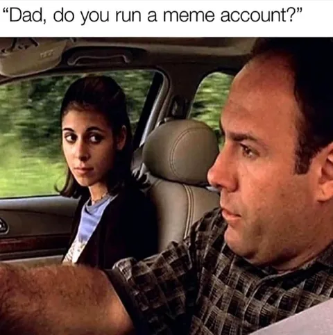 Dad Runs a Meme Account