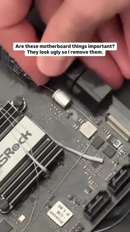 Removing Ugly Motherboard Parts