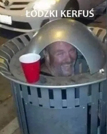 Łódzki kerfuś w koszu