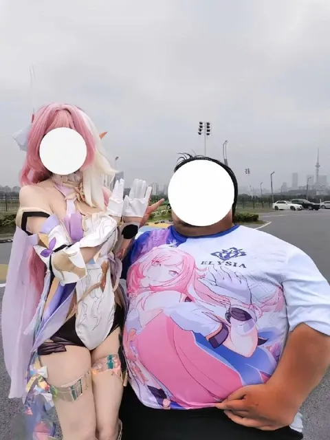 Me and Elysia Cosplay