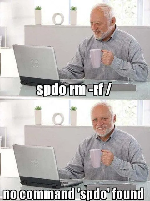 Typo in the rm command