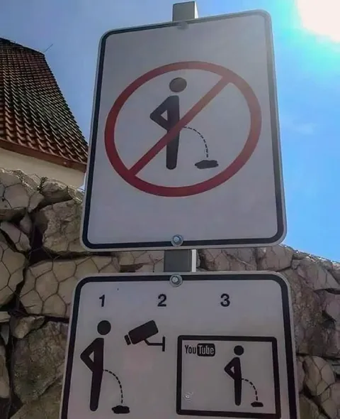 No Pooping Sign Tutorial