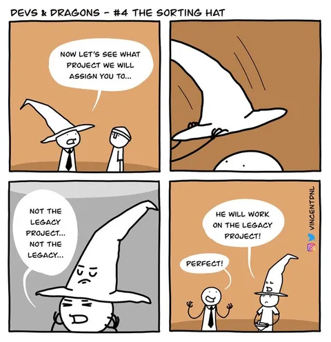 Sorting Hat Assigns the Legacy Project