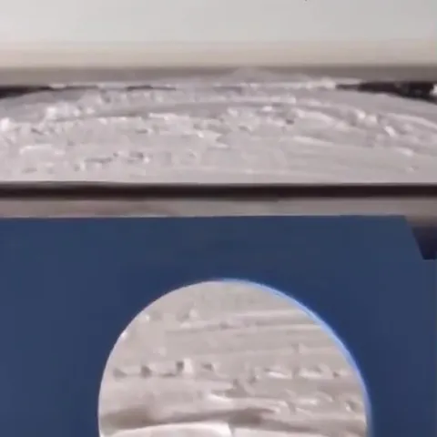 Собака в заснеженном окне