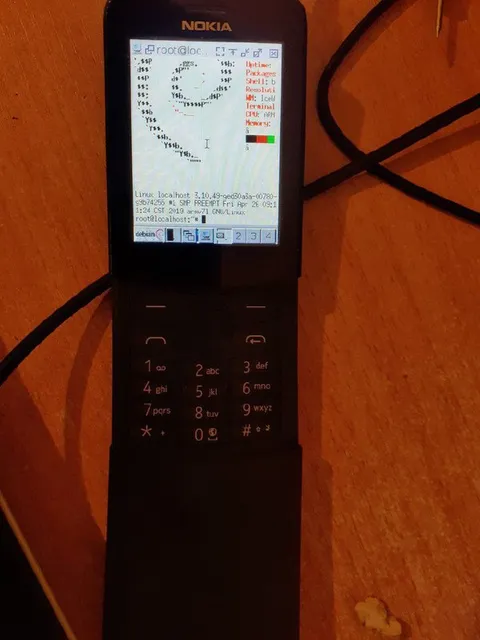Nokia Linux Desktop Joke