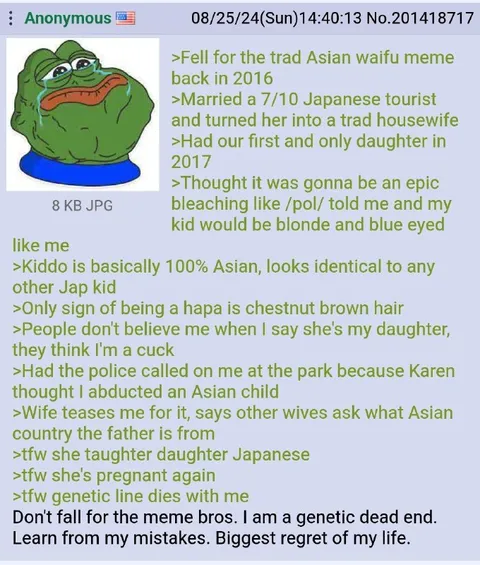 Genetic Dead End Pepe