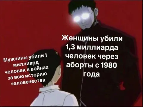 Мужчины против женщин