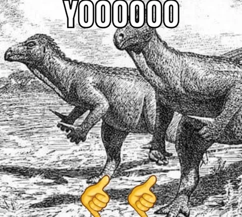 YOOOOOOO Dinosaur Reaction