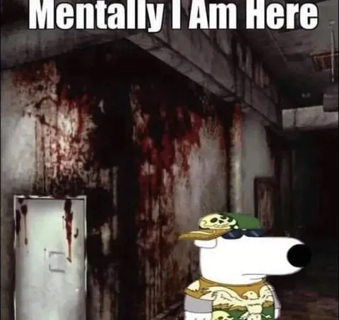 Mentally I Am Here