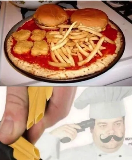 Пицца из всего меню