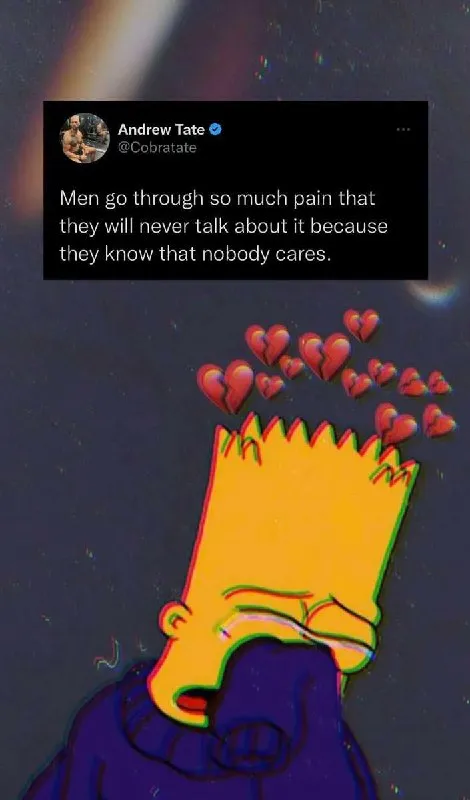 Men Suffer in Silence