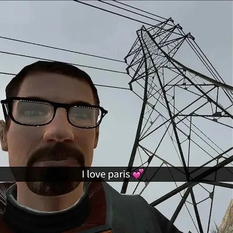I Love Paris Power Lines