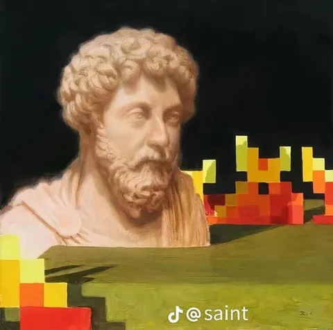 Античный философ в Minecraft