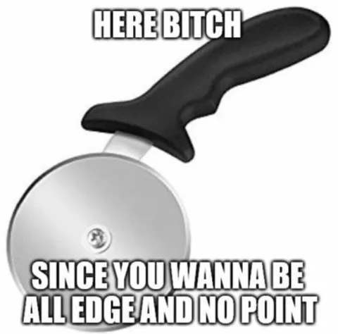 All Edge and No Point