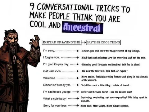Ancient Ways to Sound Cool