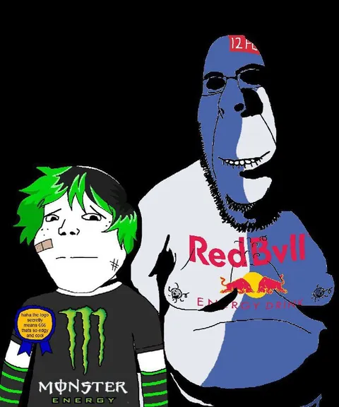 Monster Energy Edgy Logo Kid